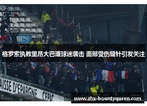 格罗索执教里昂大巴遭球迷袭击 面部受伤缝针引发关注